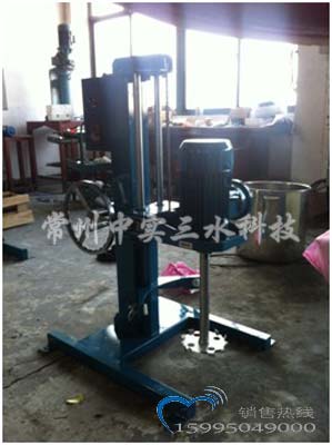 手搖齒條升降式分散機